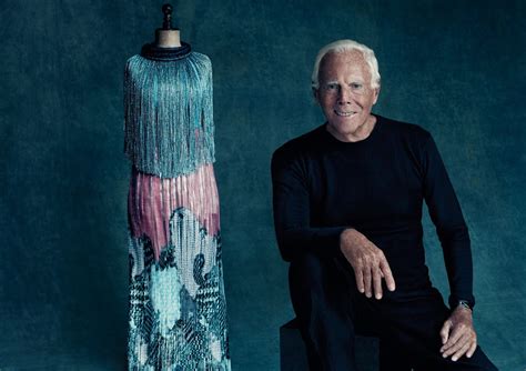 giorgio armani career.